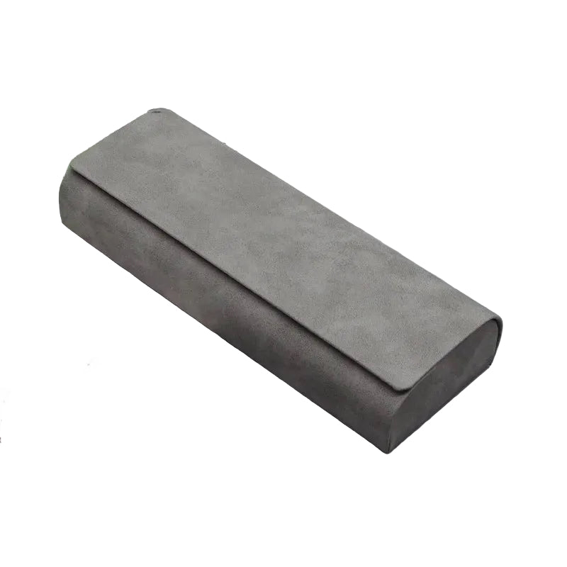 Hard-Shell Spectacle Case Men Women Glasses Case PU Leather Portable Anti-Extrusion Sunglasses Storage Box Folding Eyewear Pouch