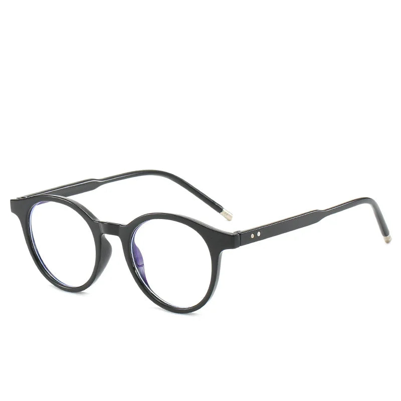Anti Blue Light Glasses Frames Metal Leg Vintage Optical Glasses Eyeglasses Plain Glasses Fashion Eyewear for Women Men
