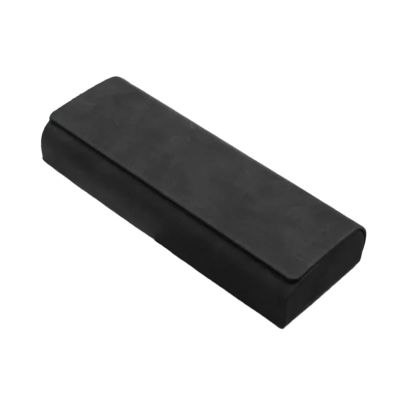 Hard-Shell Spectacle Case Men Women Glasses Case PU Leather Portable Anti-Extrusion Sunglasses Storage Box Folding Eyewear Pouch
